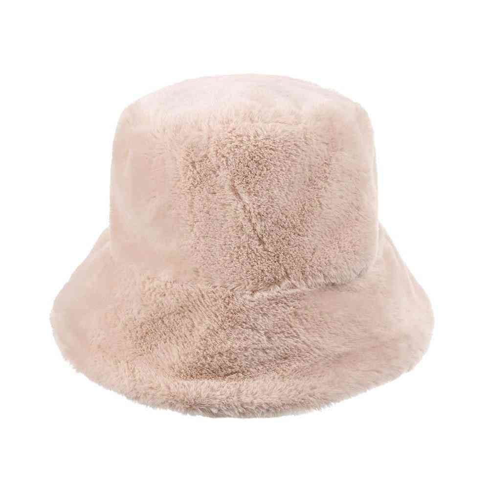 Faux Fur Winter Warm Fisherman's Hat