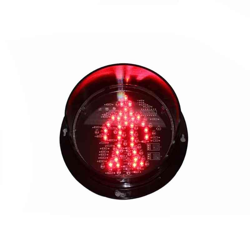 Wdm 125mm 12v modulo luce pedonale uomo in piedi rosso traffico