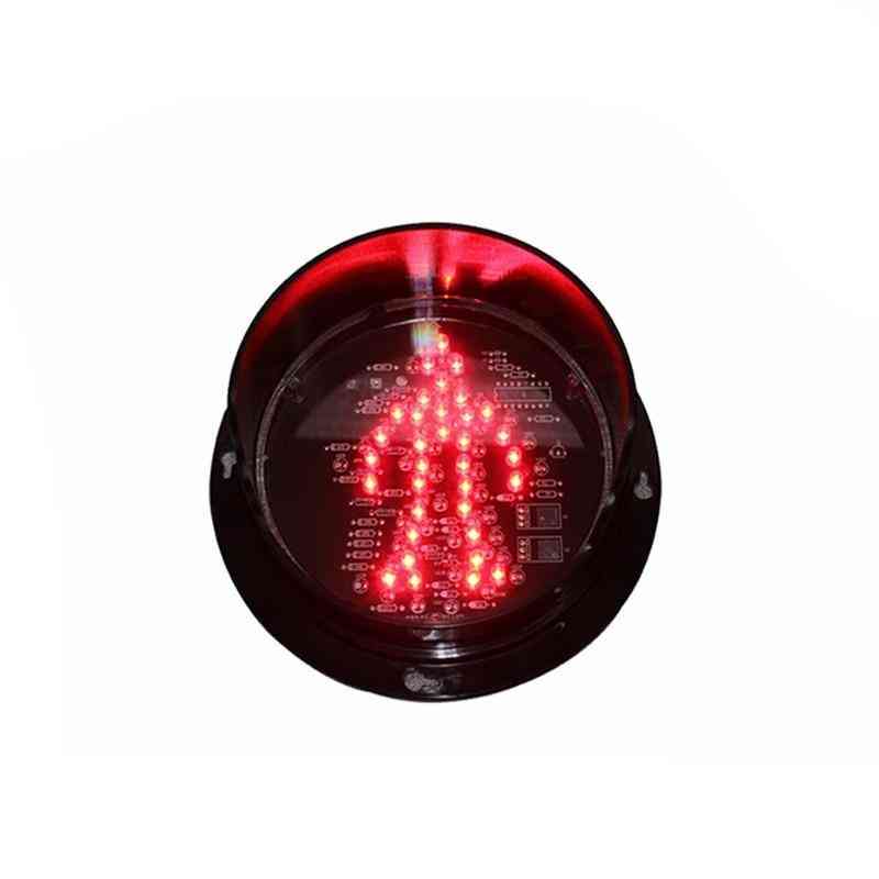 Wdm 125mm 12v modulo luce pedonale uomo in piedi rosso traffico