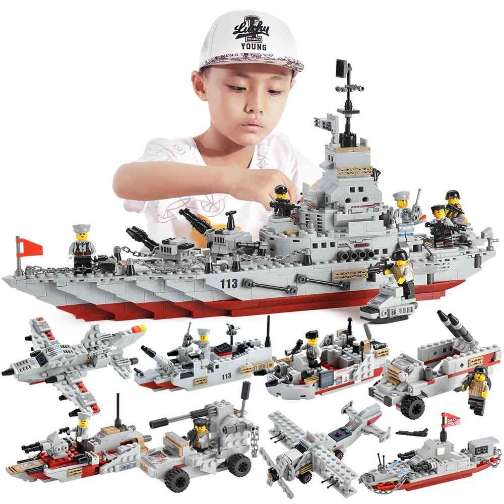 Militära slagskepp byggsten