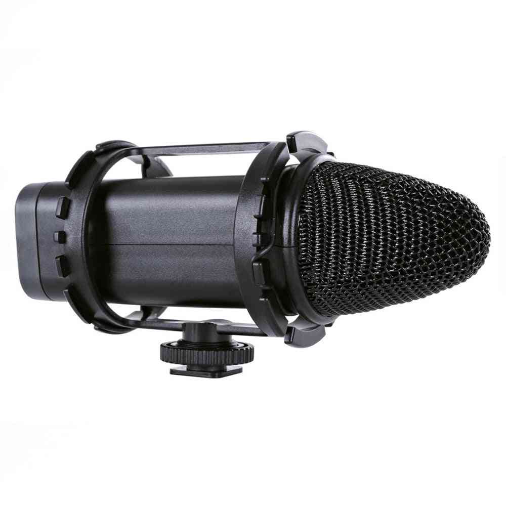 Kamerakengän iskunvaimennus mikrofoneille.
