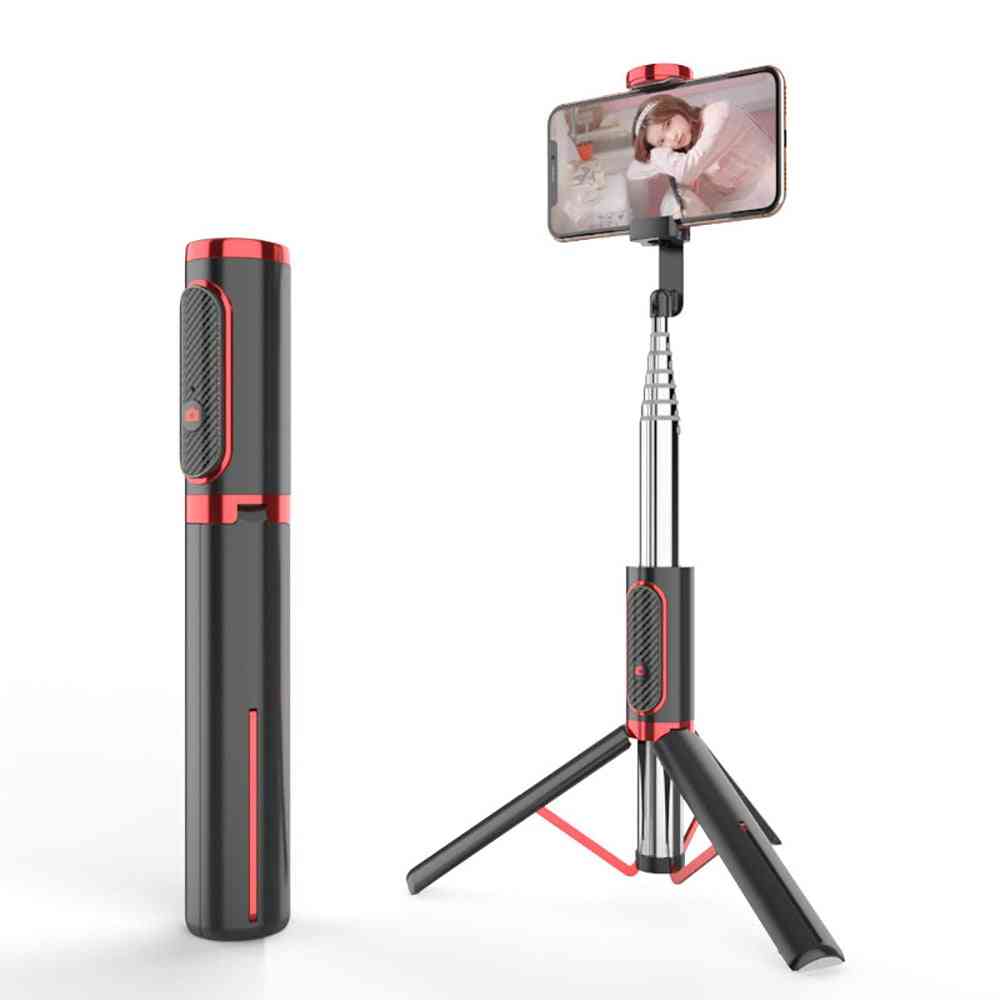 Bluetooth selfie stick stativ, aluminium monopod stativ