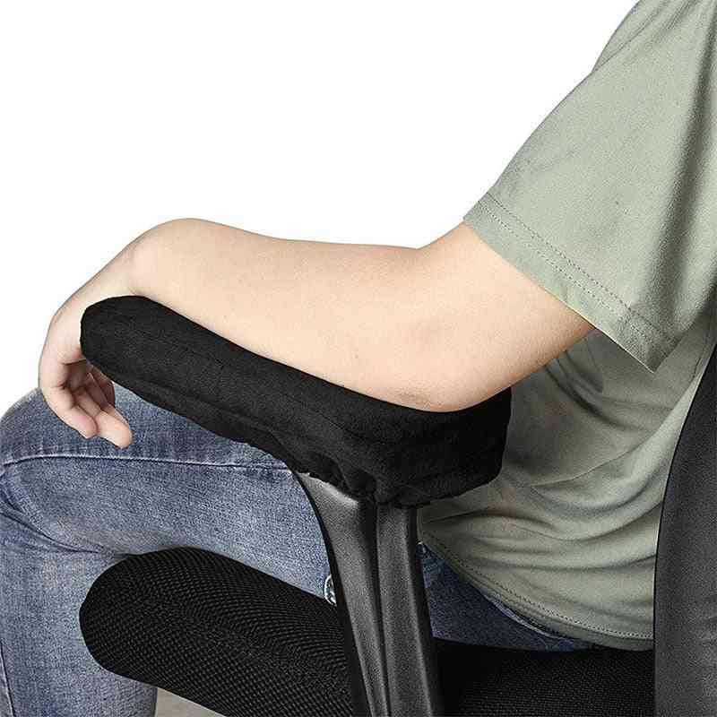 1/2pc Chair Armrest Pads For Office Chair Soft Elbow Pillows Pad