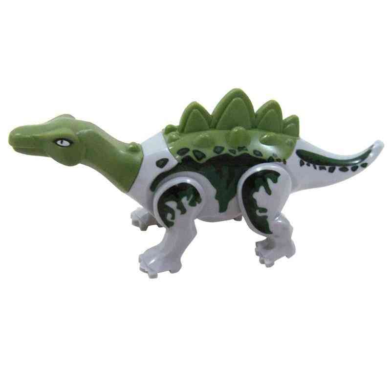Parc du monde des dinosaures jurassiques échapper figurines de dragon de dinosaure blocs de construction briques enfants.