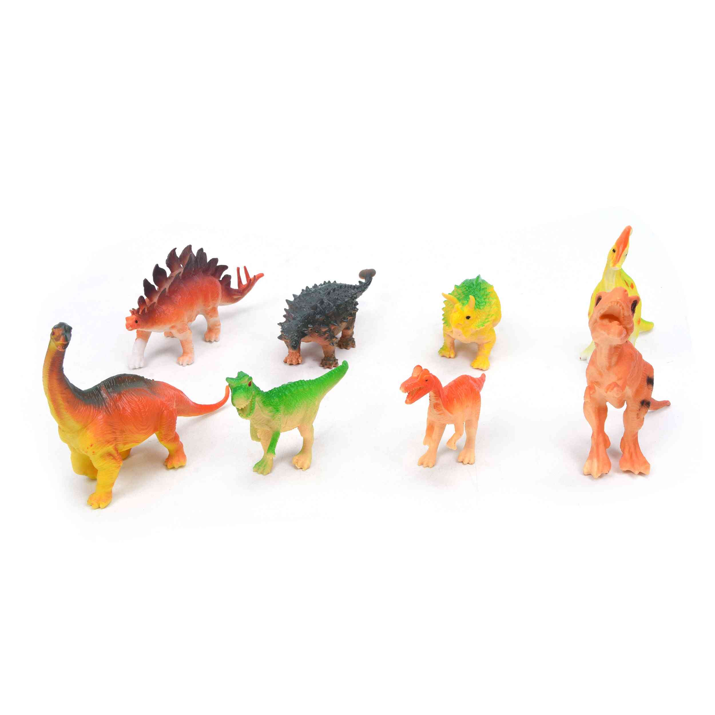 Simulation Of Dinosaur Figure Toy Set