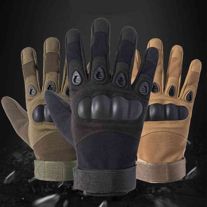 Men High-quality Army Military Tactical Full Finger Gloves