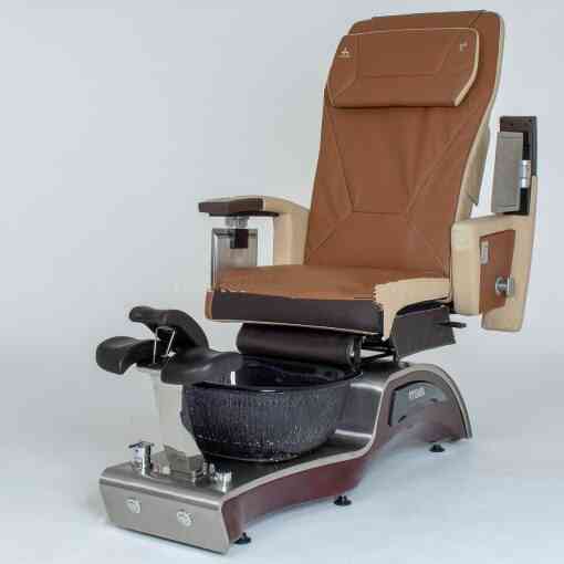 Ds-8135 Pedicure Spa Chair With Fiberglass Basin Leather Cover