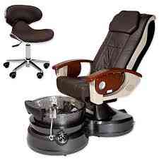 Pedicure Chair With Disposable Liner Of Beauty Salon Equipment