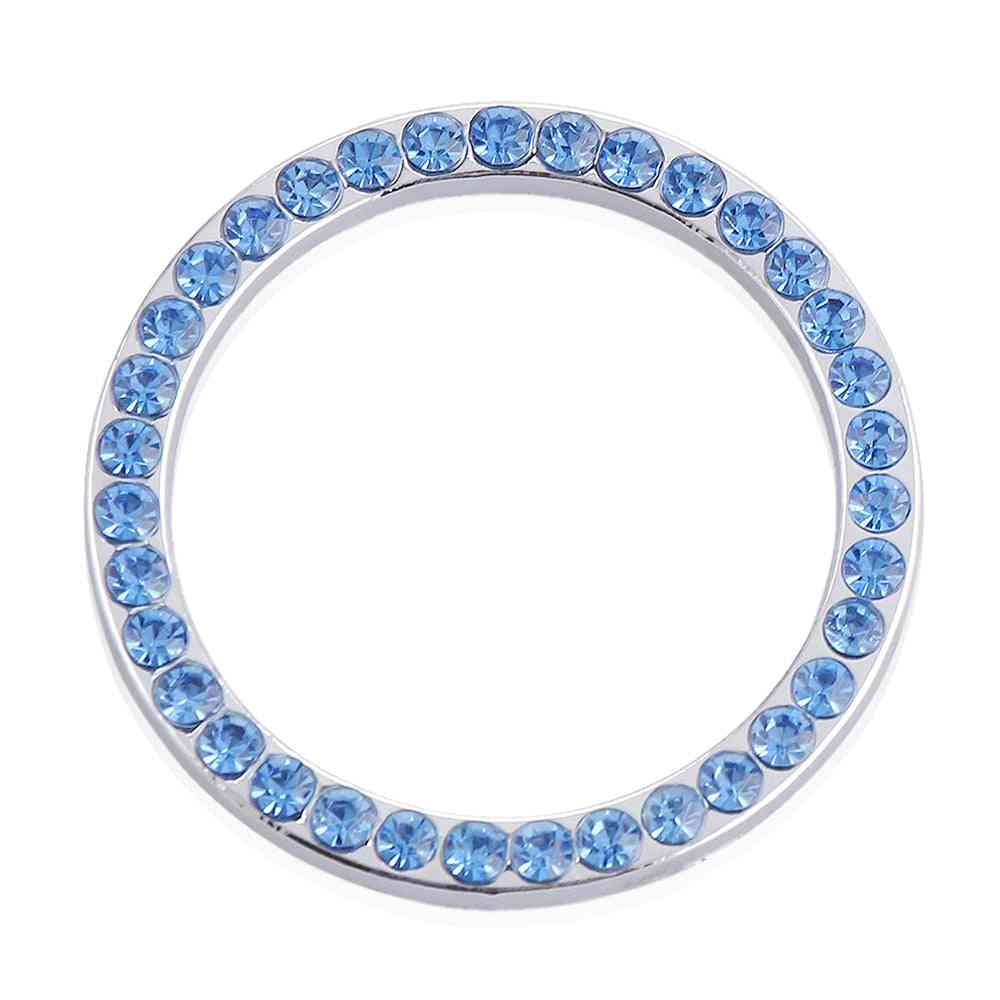 Bling Decorative Diamond Rhinestone Ring Circle Trims