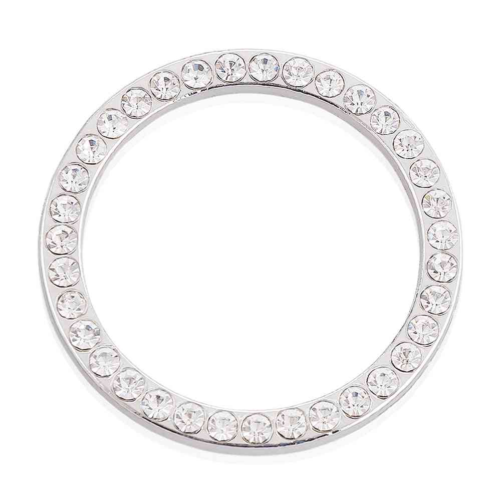 Bling Decorative Diamond Rhinestone Ring Circle Trims