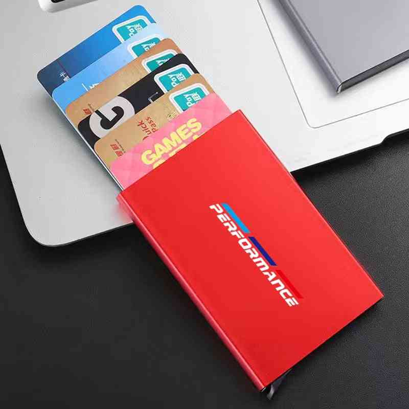 Smart Wallet Automatically Metal Bank Credit Card Holder