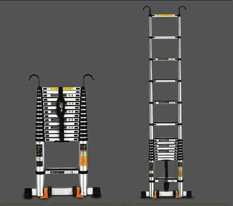 Folding Ladder & Enhanced Anti-skid And Anti-tilting Telescopic Vertical Ladder