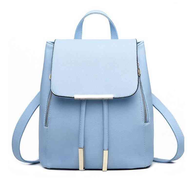 Female Fashion Pu Leather Backpacks Bags