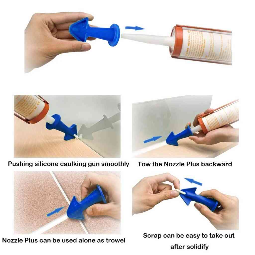 Glue Nozzle Scraper- Caulking Grouting, Sealant Clean Remover Tool