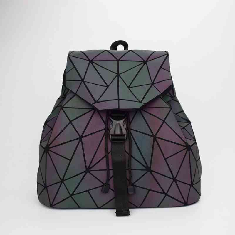 Bao Bag Luminous Backpacks Women Drawstring Fashion Girl Daily Backpack