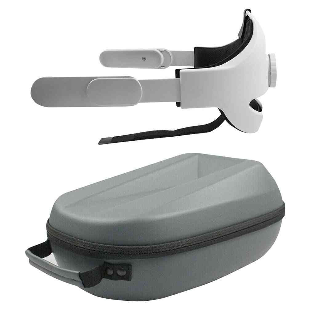 VR -päähihna oculus questille, kypärävyö, säädettävä pääpanta, alennettu pää, kiinnityshihnat