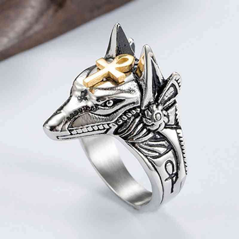 Men's And Women's Wolf Knuckle Ring
