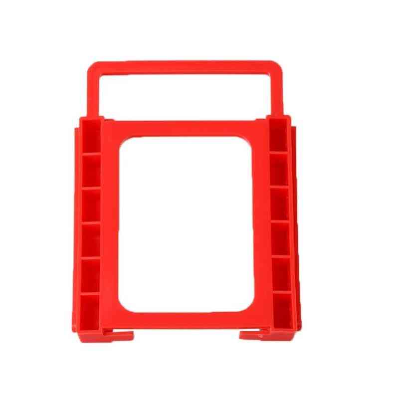 Hard Drive Bracket Red Plastic Mounting Adapter