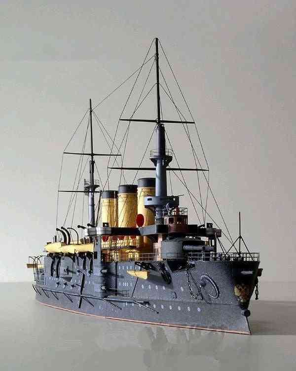 3d Paper Craft Model Ship Handmade Toy