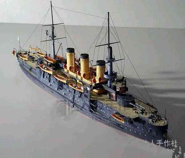 3d Paper Craft Model Ship Handmade Toy