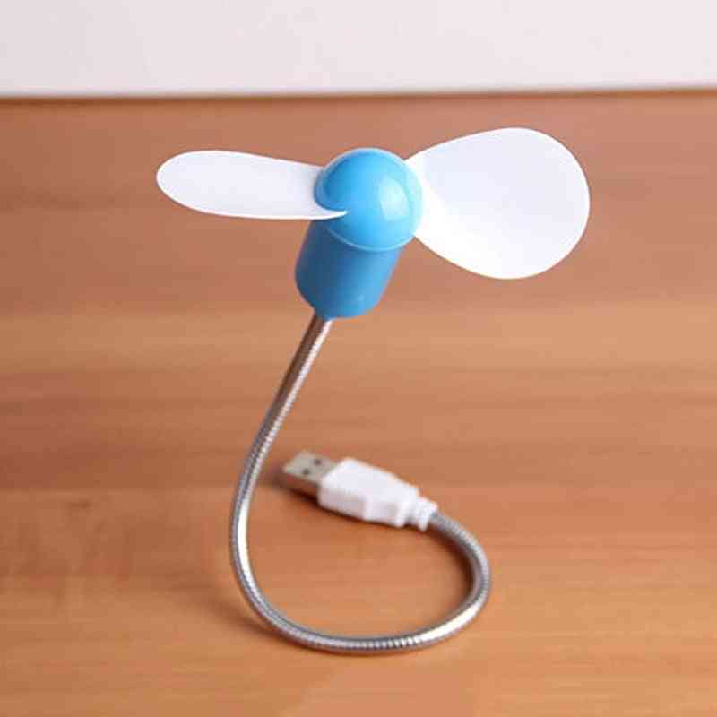 Mini Usb Portable Flexible Goose Neck Design, Cooler Cooling Fan