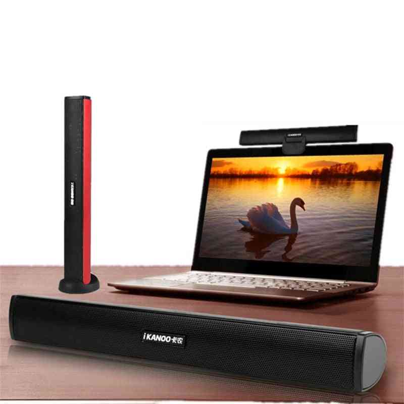 Usb Portable Speaker, Audio, Mini Laptop Sound Bar To Pc
