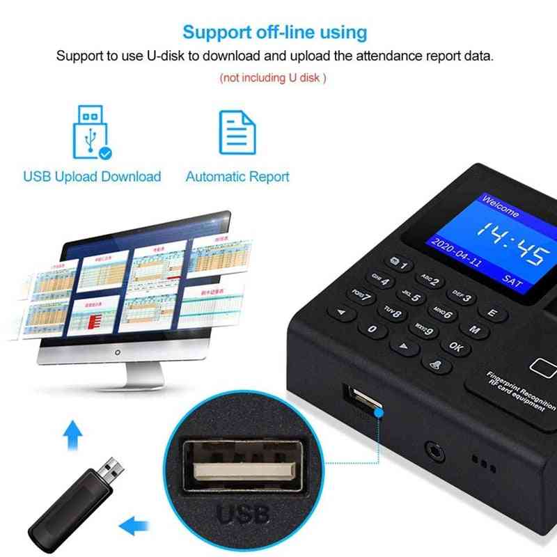 Biometric Rfid, Access Control System- Keypad Usb Fingerprint Machine