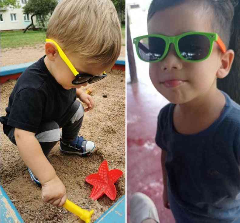 Fiúk szilikon biztonsági napszemüveg