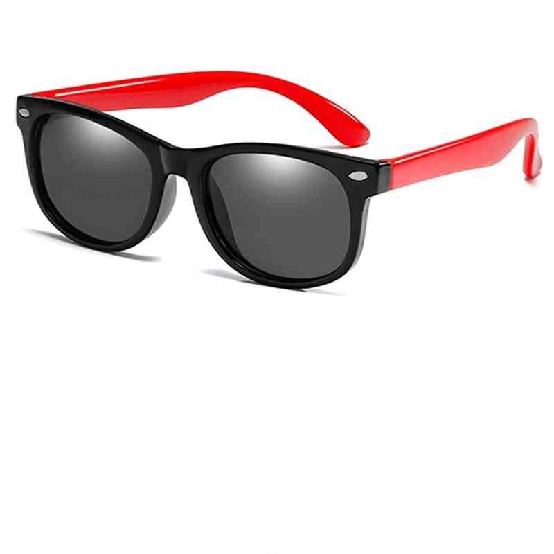 Silikon säkerhetspolariserade solglasögon glasögon