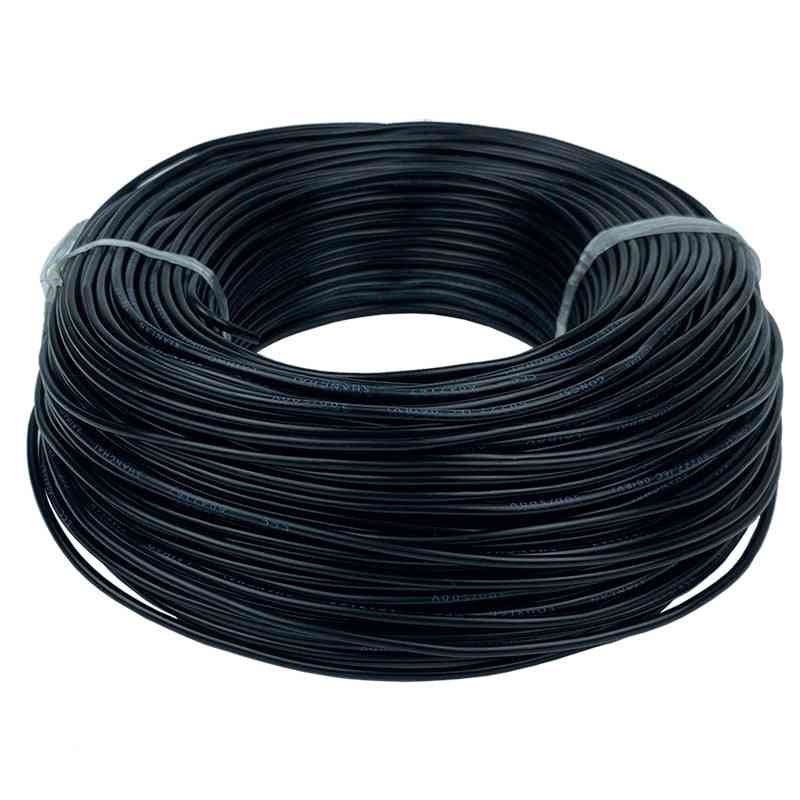 Szabványos rézkábel fekete elektromos vezeték