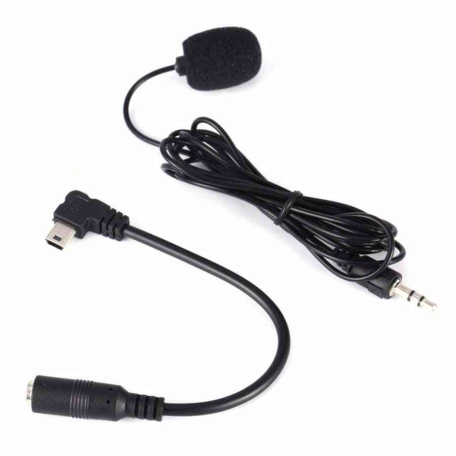 Mini microphone externe 3/3+/4 accessoires caméra + câble convertisseur audio pour go pro hero 4 usb