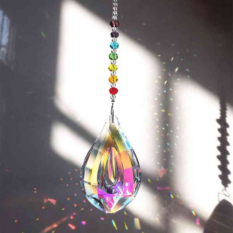Sun Catcher Feng Shui Crystals Window Large Ab Drop Prism H