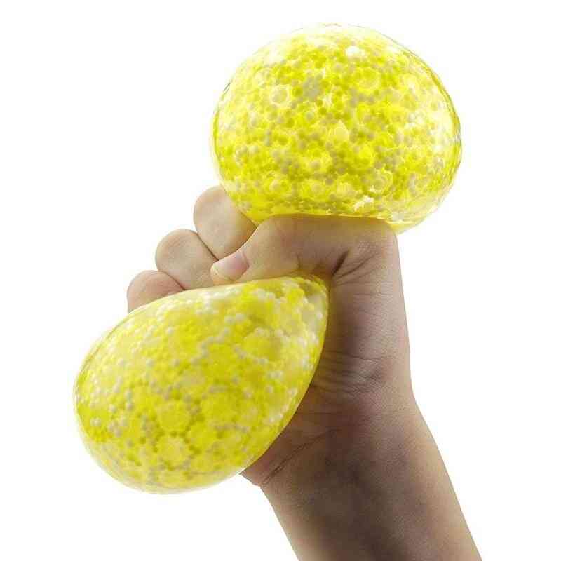 Decompress Vent Stress Ball, Squeeze Relax Jelly Beads, Toy