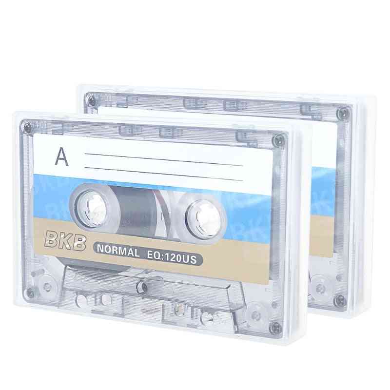 Standard kassett blank båndspiller tom 60 minutter magnetbånd