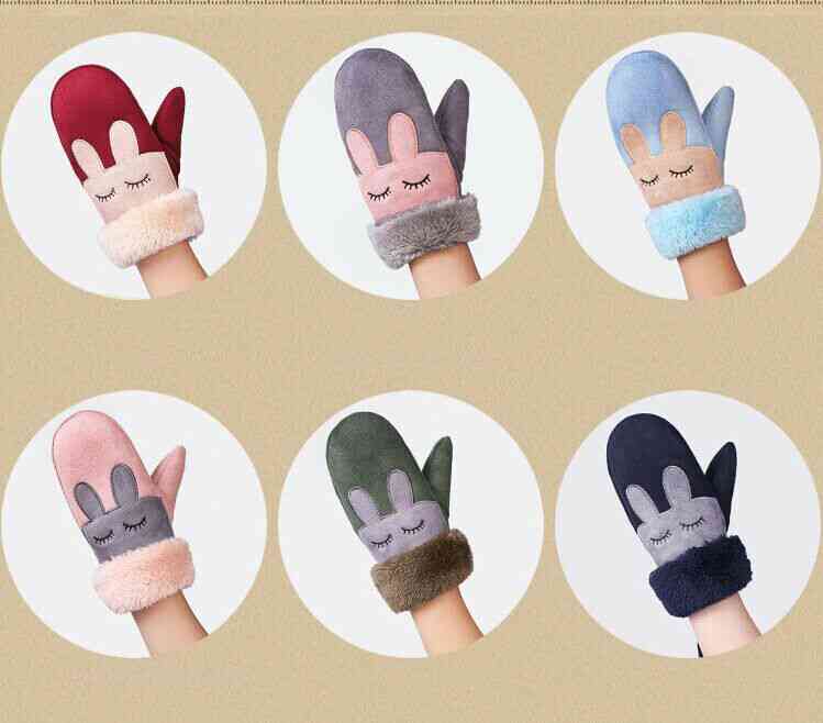 7 Colors Winter Kawaii Gloves