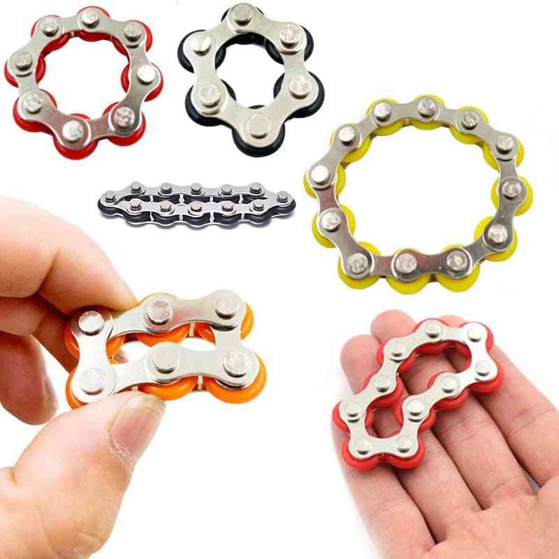 Anti Stress Metal Fidget Toys, Tri-spinner, Edc For Autism, Adult And