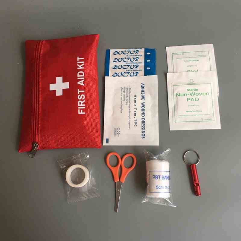 8 Items Emergency Kit Mini Family First Aid Kit