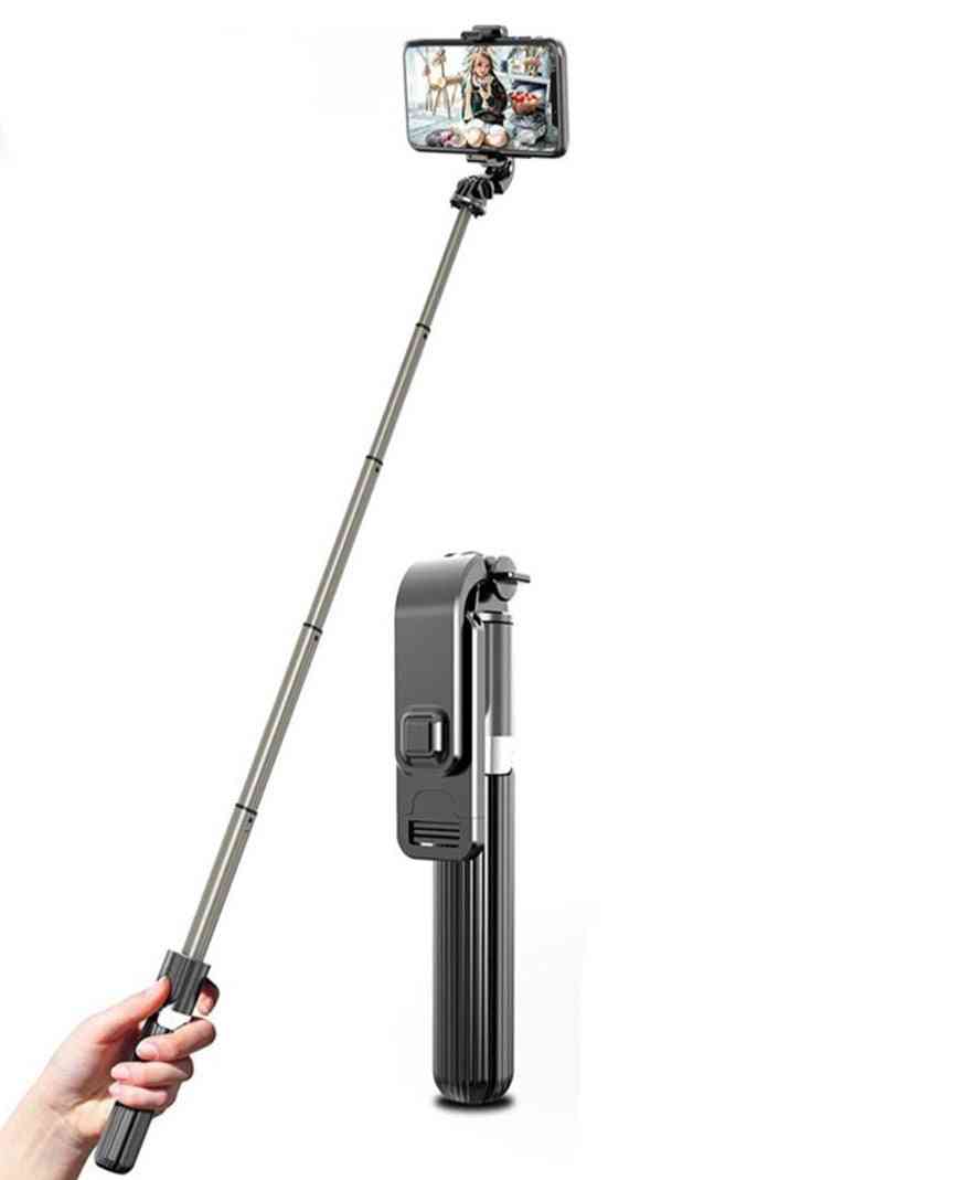 Portable Wireless Bluetooth Selfie Stick With Tripod Extendable Foldable Monopod For Ios Android Iphone 12 Pro Cameras