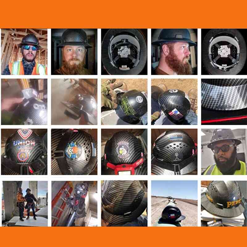 Work Safety Full Brim Helmet