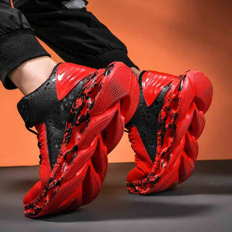 Men Sneakers, High Tops Ankle Shoes