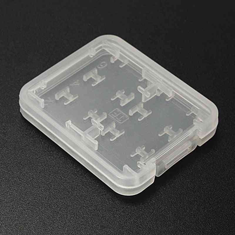 Plastic Memory Card Storage Case