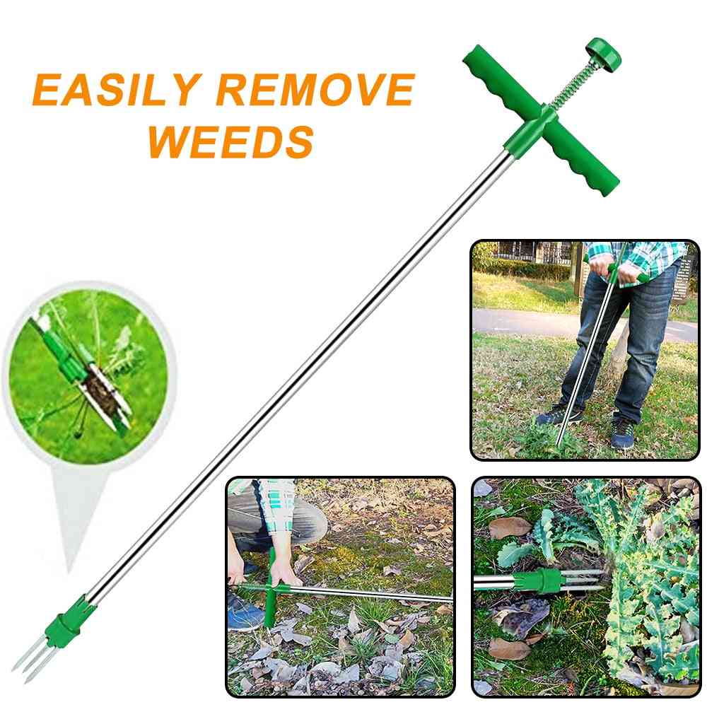 Powerfu Puller Weeder, Twist Pull, Garden Lawn Root Remover, Killer Tool Kit, Weed Out
