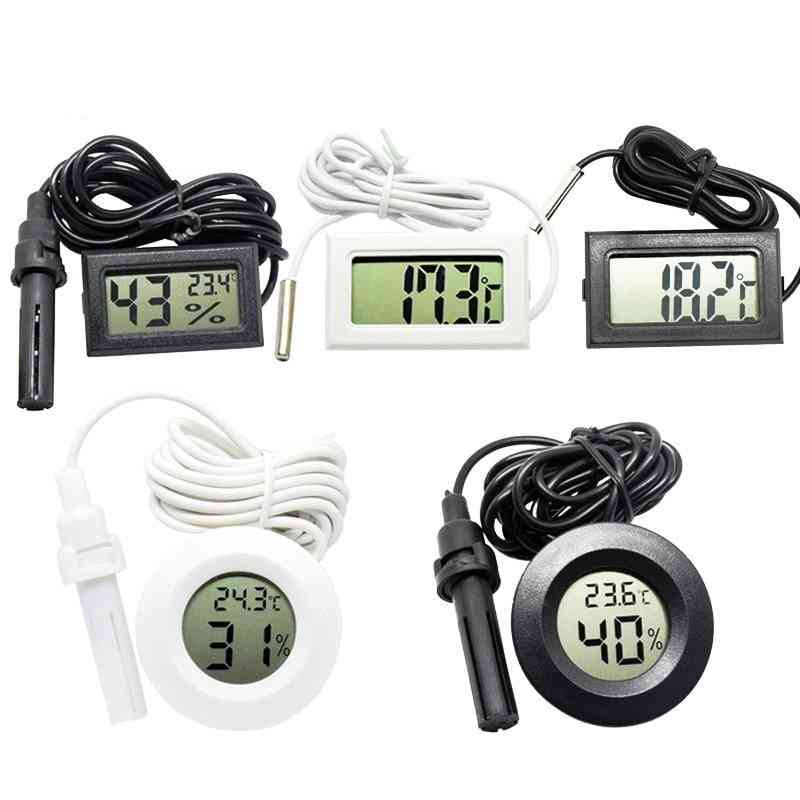 Mini Lcd Digital Thermometer Hygrometer Gauge
