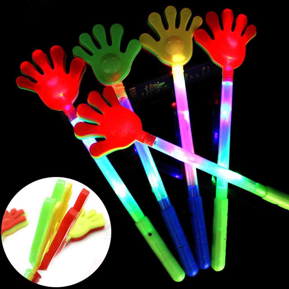 Led Hands Clap Toy, Luminous Palm Clapping Kids For Concert Props, Party Supplies