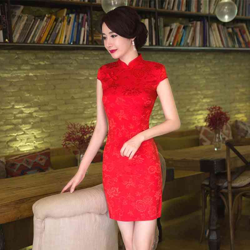 Women's Red Traditional Dresses