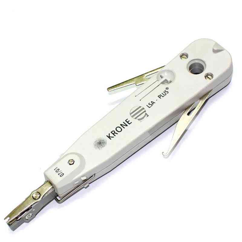 Krone Lsa Punch Down Tool 110 Wire Cutter Knife Telecom Pliers