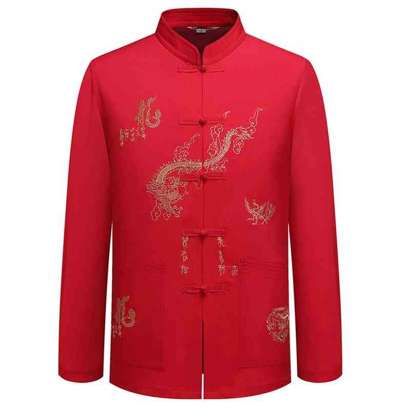Male Clothes Tangsuit Traditional Chinese Clothing