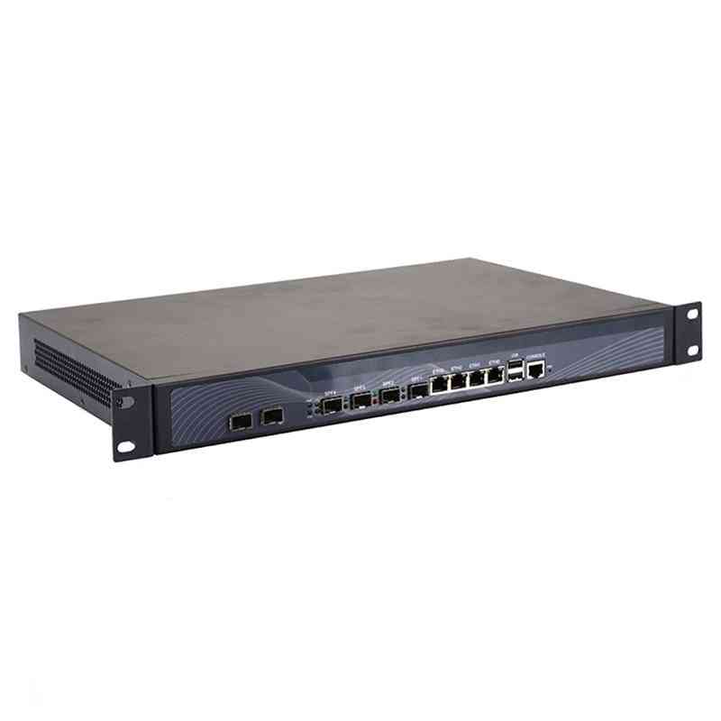1u i3 i5 i7 firewall síťový server sfp 6 optická vlákna 4 lan pfsense barebone