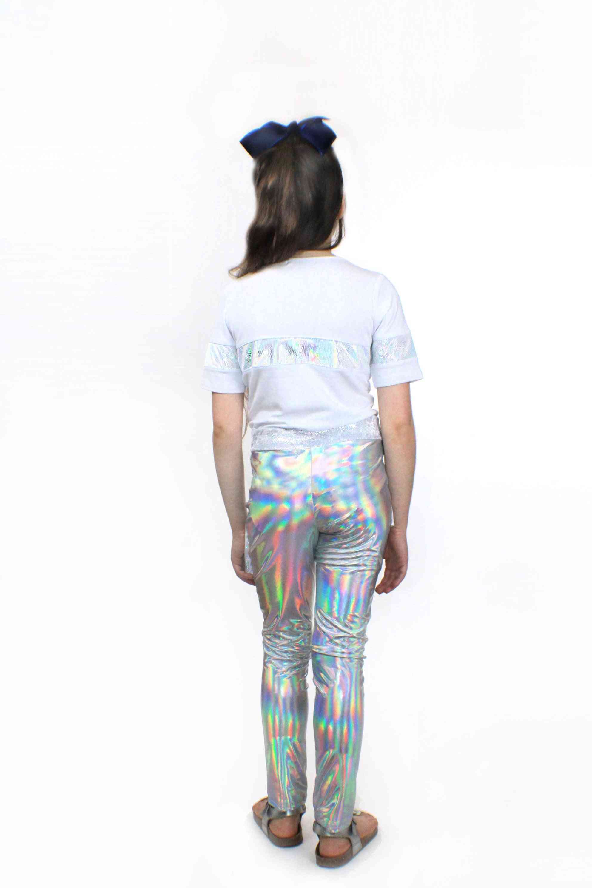 Holographic Sequin Top