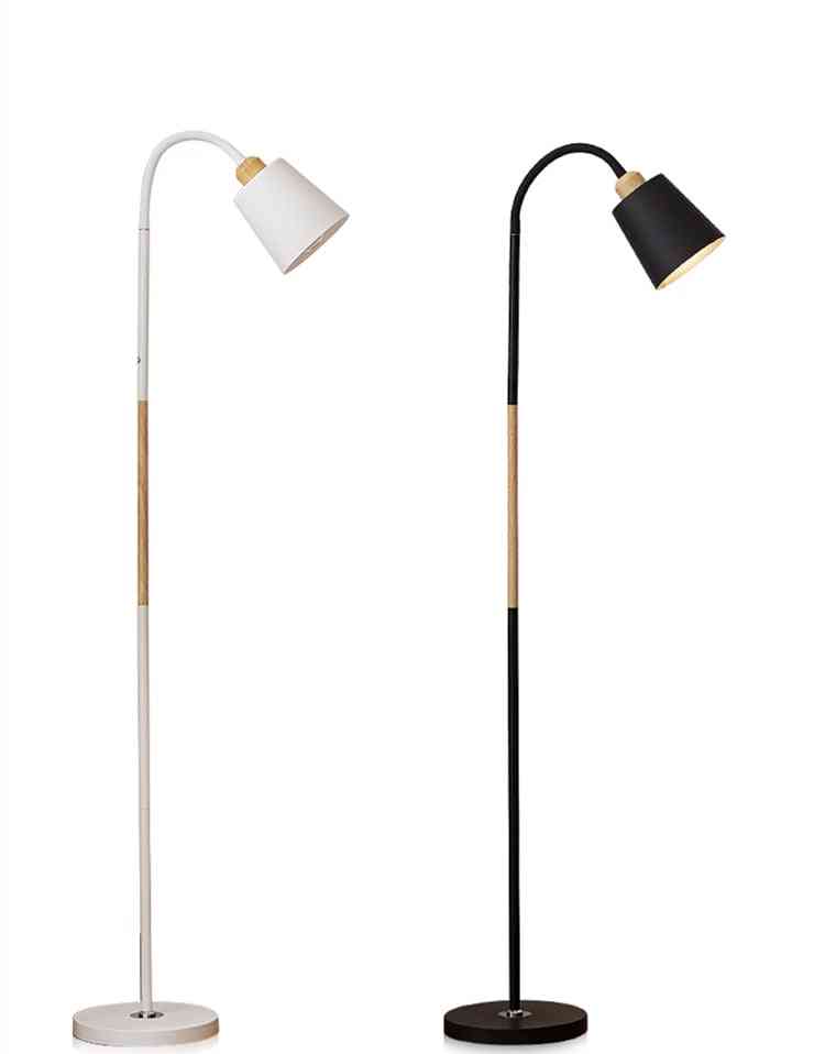 Lampadaire d'angle moderne et lampe sur pied d'angle simple lampe d'appartement d'angle